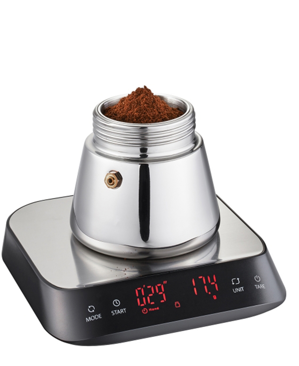 Gefu Stainless Steel Multifunction 0.3 oz To 6.6 Lb. Kitchen Scale In No Color