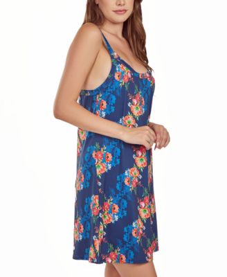 Women's Floral Microfiber Nightgown