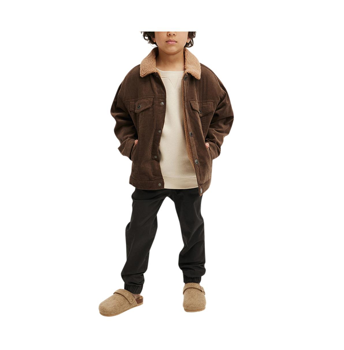 Cotton On Boys Jamie Sherpa Jacket