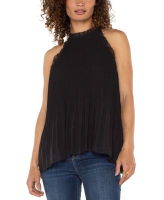 Liverpool Los Angeles - Women's Sleeveless Pleated Top