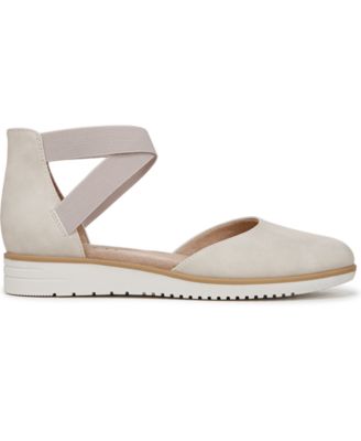 Women's Intro Round Toe Slip On Low Wedge Flats