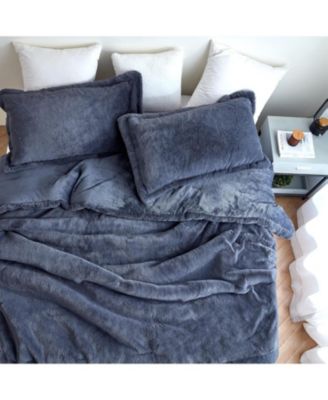 Chunky Bunny Oversized King Comforter Set - Blue Steel