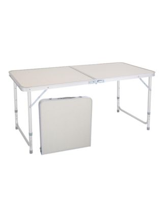 Portable Multipurpose Folding Table in White – Versatile and Convenient Table for Indoor and Outdoor Use, Ideal for Events and Everyday Activities