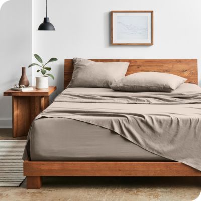 Ultra-Soft Sand washed Microfiber Sheet Set Twin XL