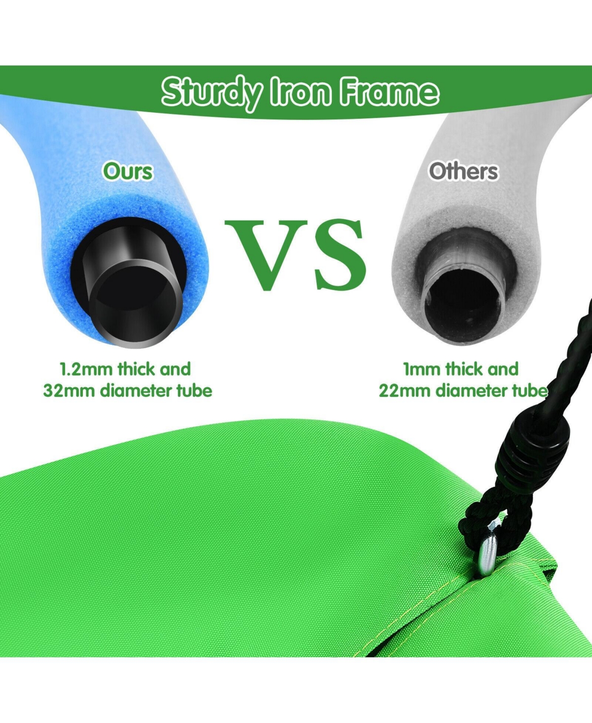 Sugift 60 Inch Platform Tree Swing lbs for Kids and Adults