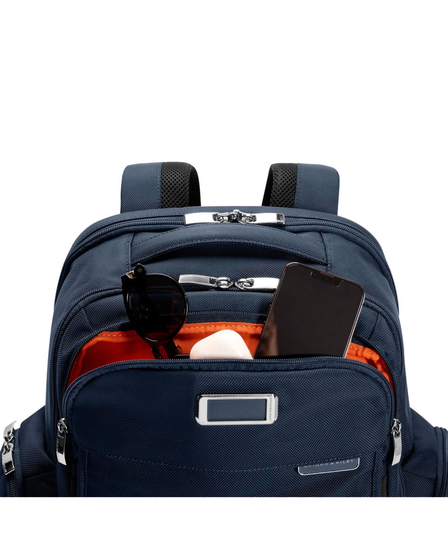 Дорожный рюкзак Briggs & Riley Baseline Traveler, цвет: Тёмно-синий — фото 4