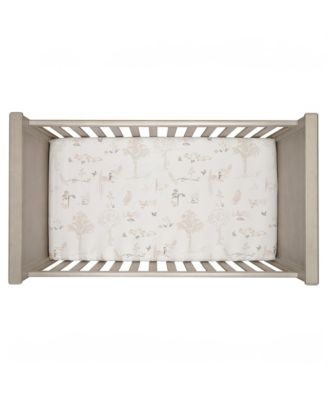 Treetop Fox Woodland Breathable Cotton Fitted Crib/Toddler Sheet