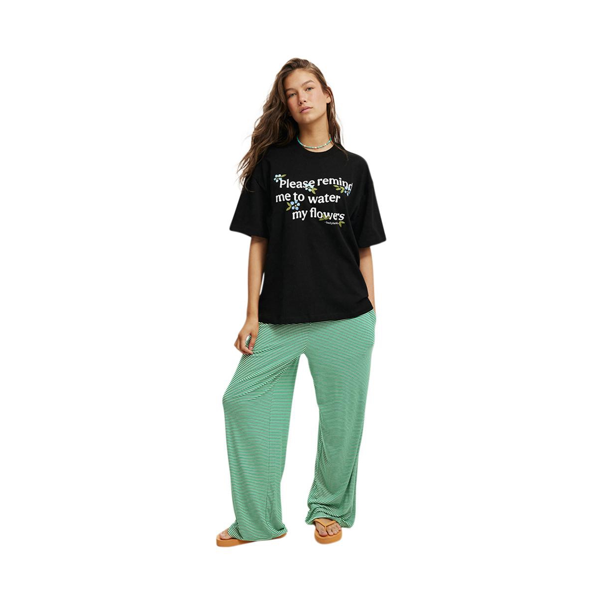 Cotton On Women's The Premium Boxy Graphic Tee - black