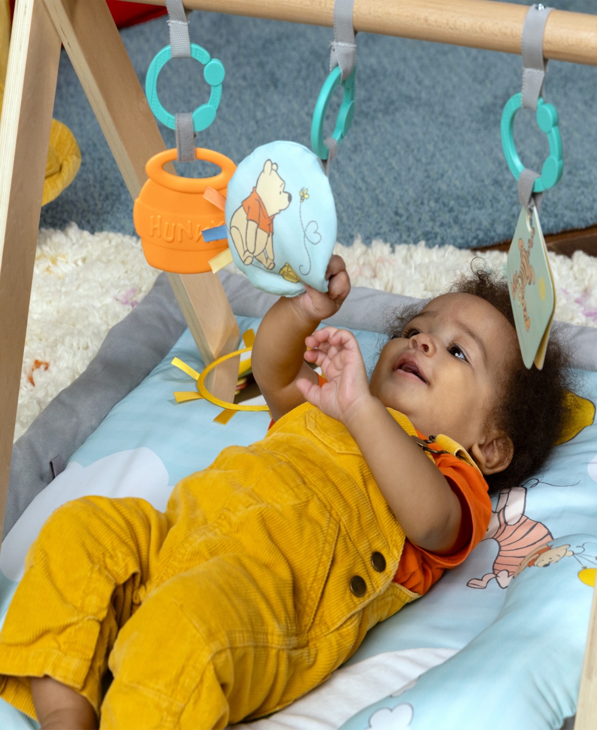 Bright Starts Baby Winnie The Pooh Once Upon A Tummy Time Baby Gear In Multi