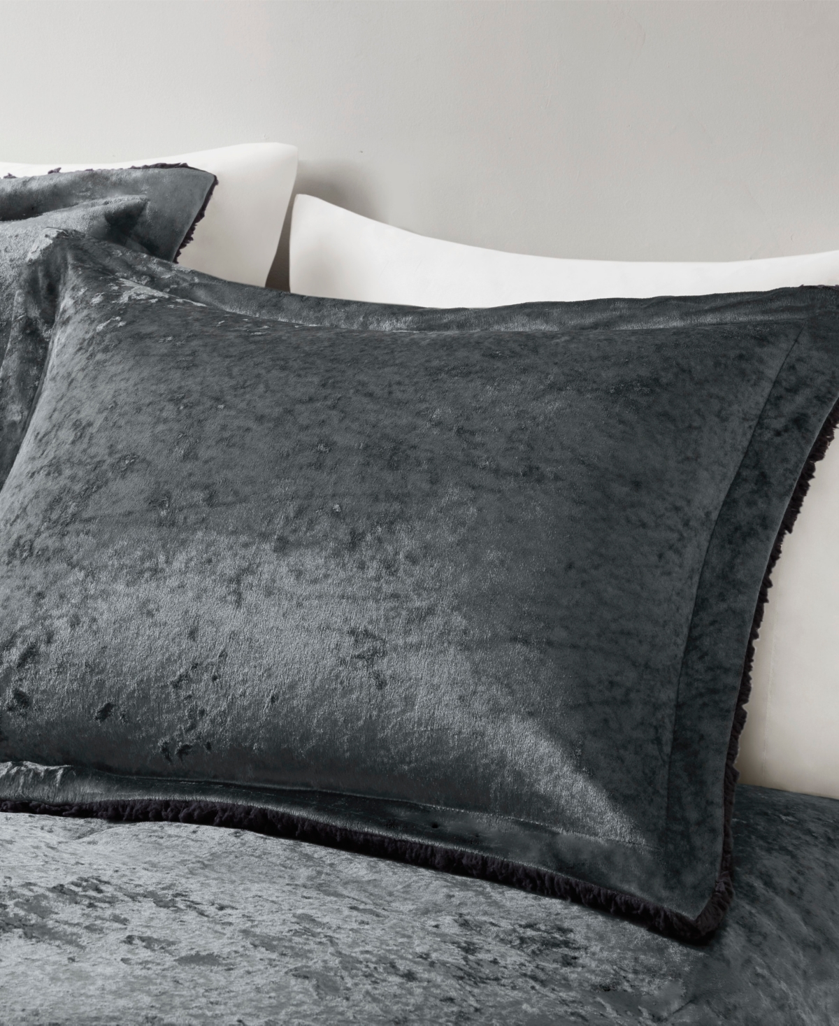 Intelligent Design Mira Reversible 3-pc. Comforter Set, King/california King In Charcoal
