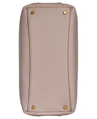 Amagansett Soft-Rolled Leather Satchel with Sculpted Magnet Closure