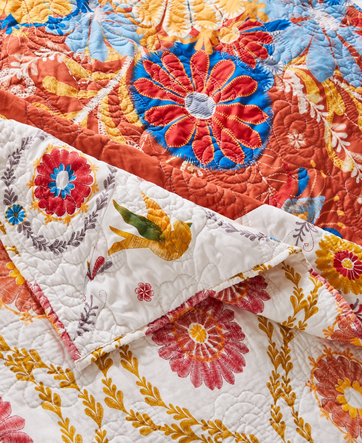 Greenland Home Fashions Topanga 3-pc. Bedspread Set, King In Spice
