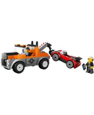City Tow Truck and Sports Car Repair Toy Playset 60435