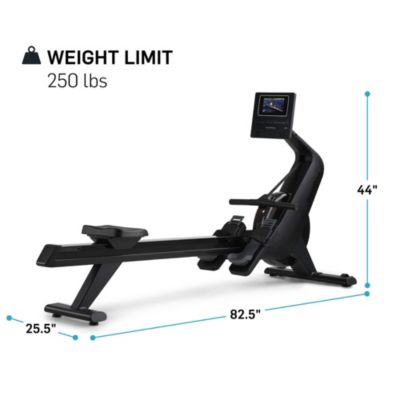 RW600 iFIT-enabled Rower with 7 inch Pivoting Touchscreen and SpaceSaver Design