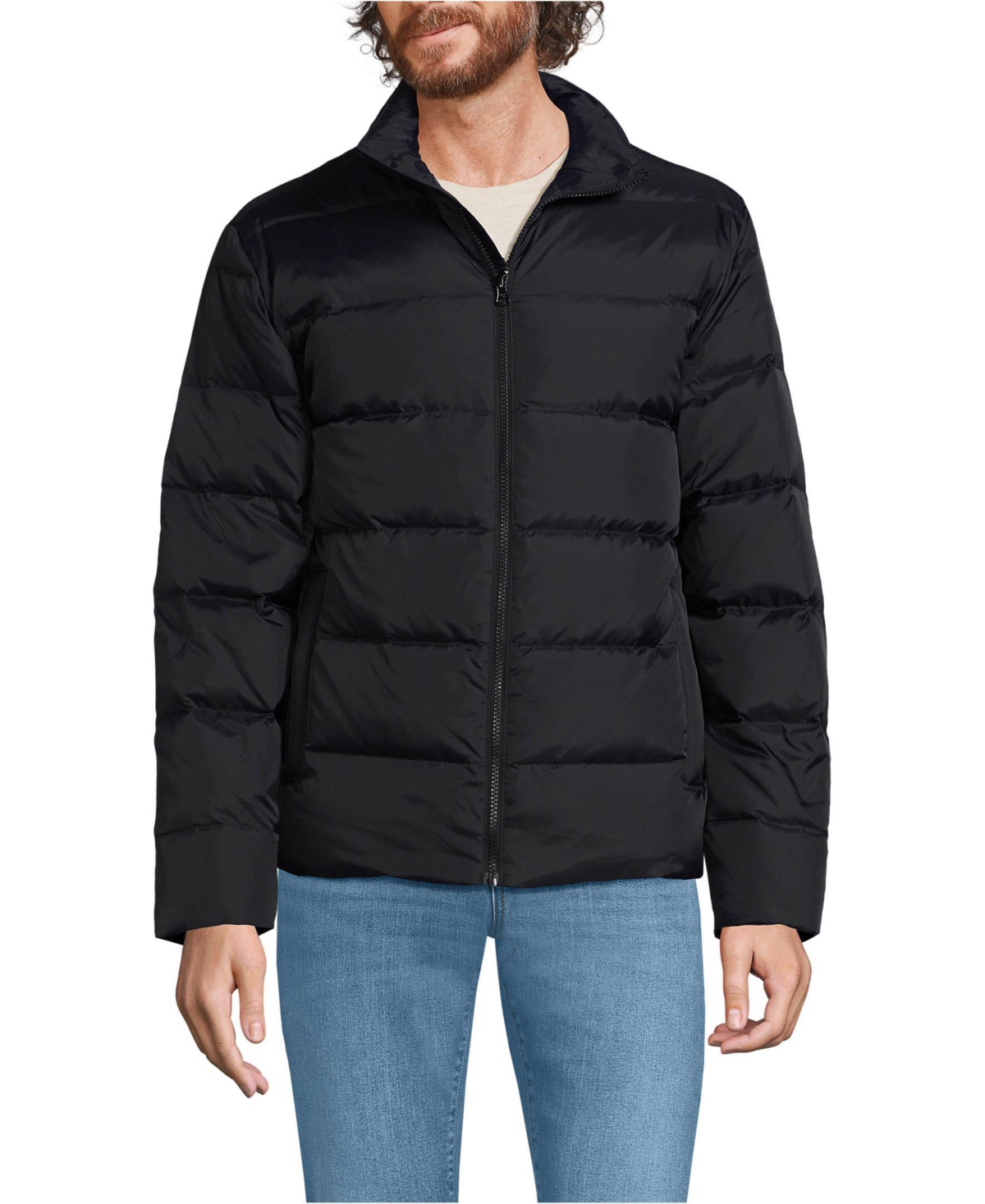 Lands' End Big & Tall Max 600 Down Puffer Jacket