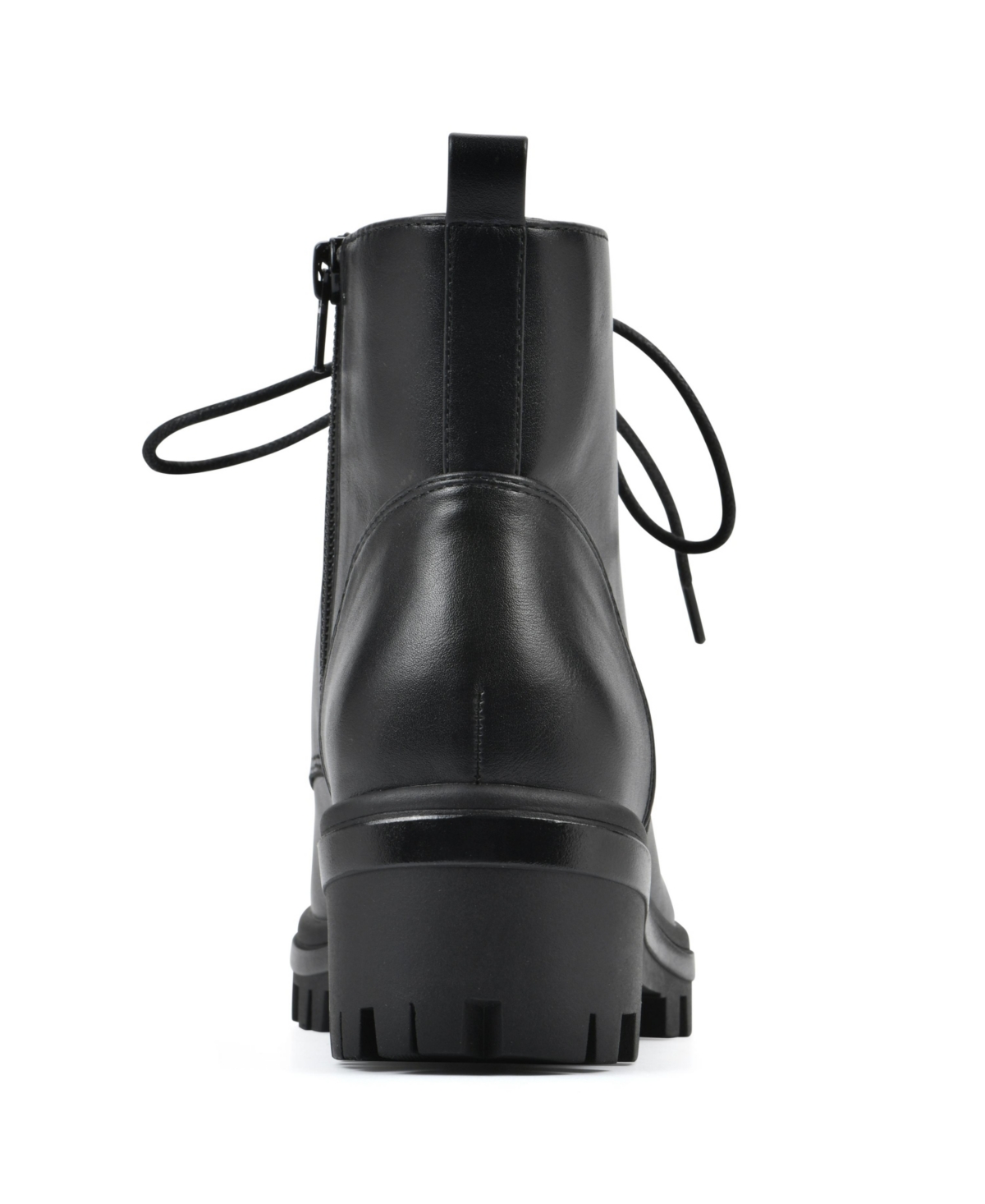 White Mountain Women's Tappy Lug Sole Combat Boots