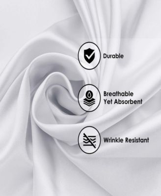 600 Thread Count Cotton Blend Solid Deep Pocket Sheet Set