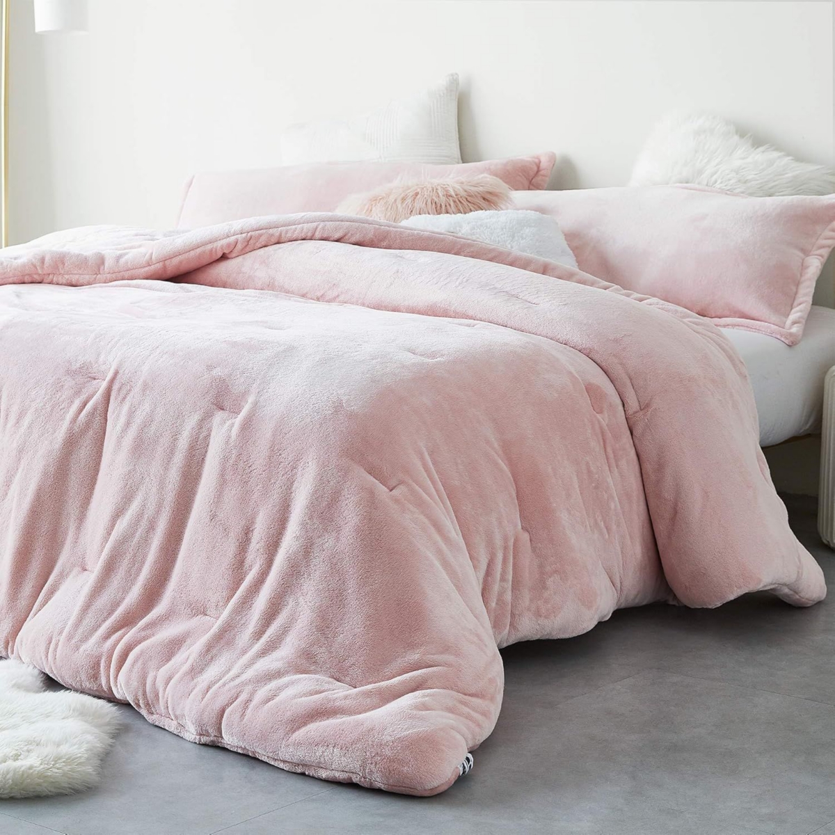 Coma Inducer Oversized Comforter Set - Me Sooo Comfy -- Rose quartz