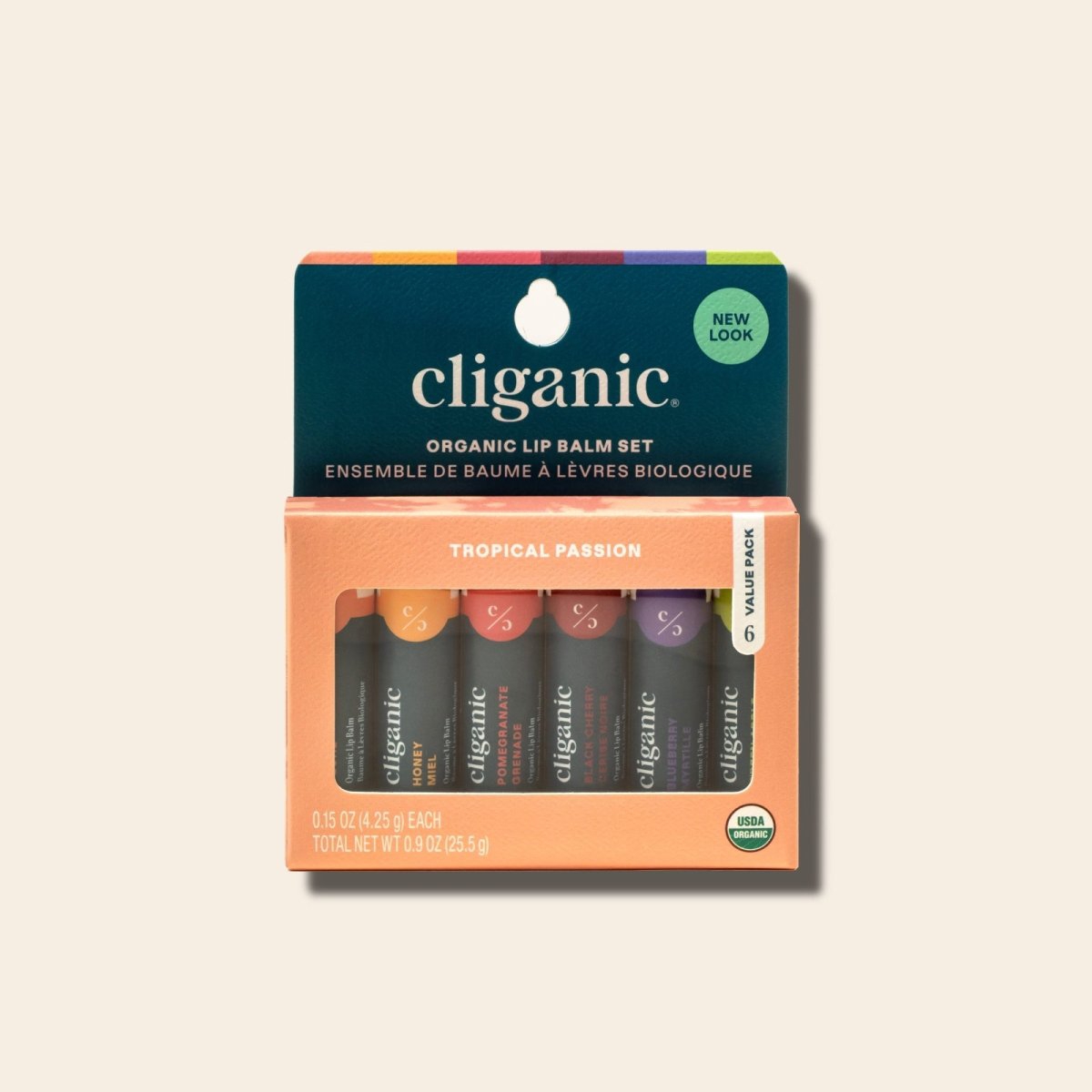 Tropical Lip Balm, 6 pack