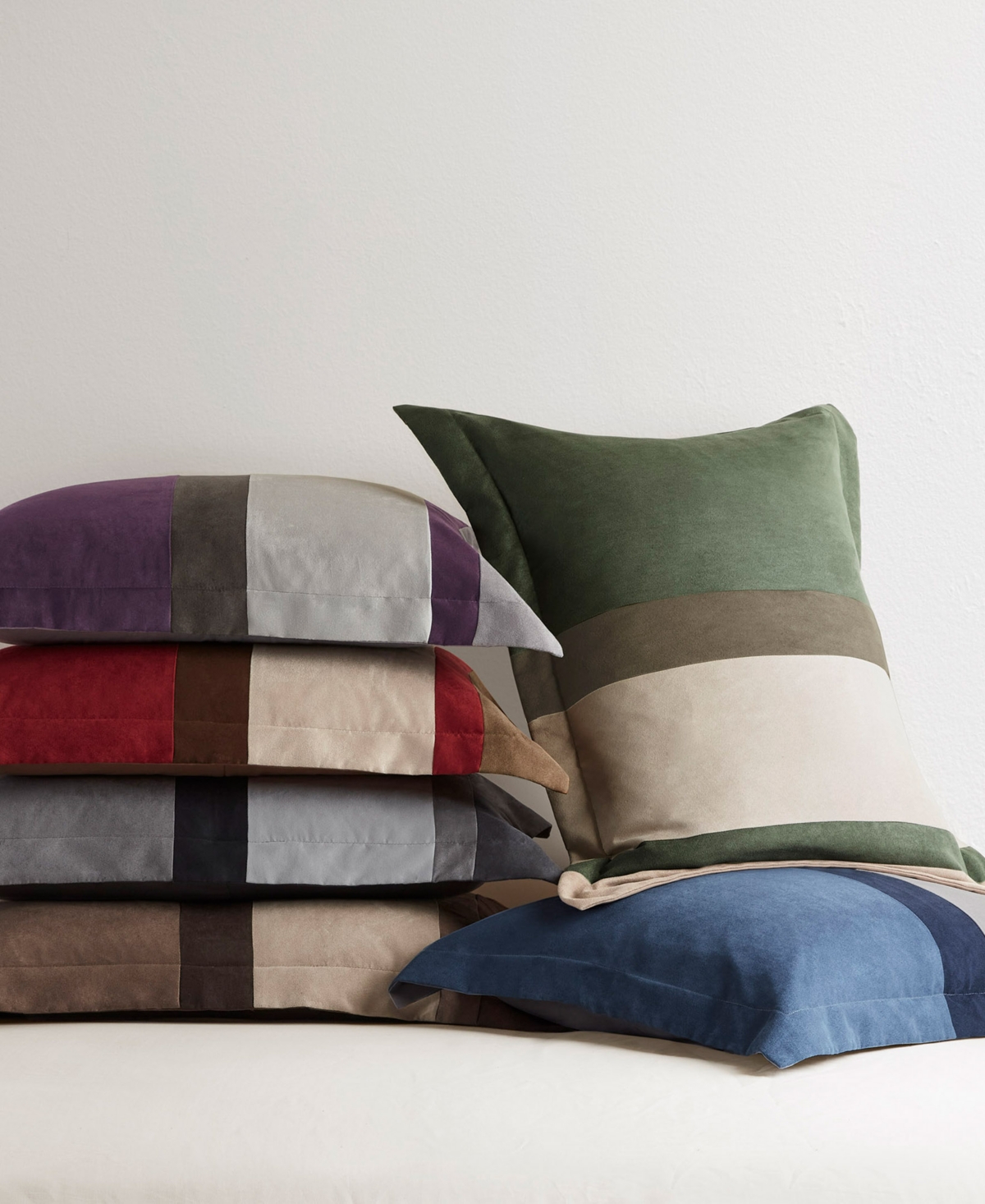 510 Design Boulder Stripe Micro Suede 3-pc. Comforter Set, King/california King In Green