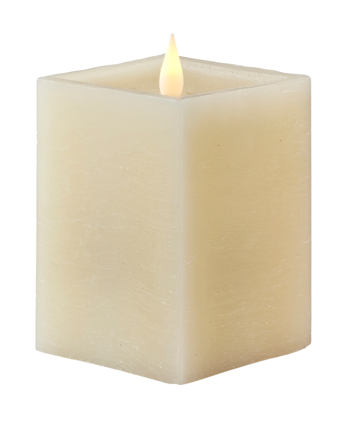Seasonal Classic Motion Flameless Square Candle, 3x5