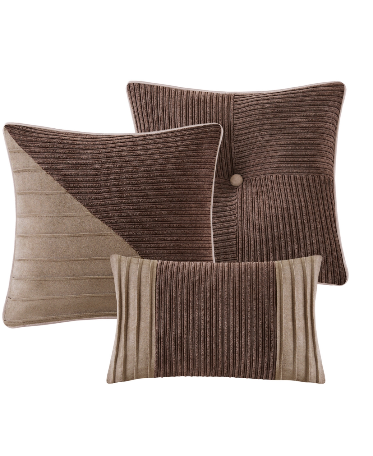 MADISON PARK DALLAS 7-PC. COMFORTER SET, CALIFORNIA KING