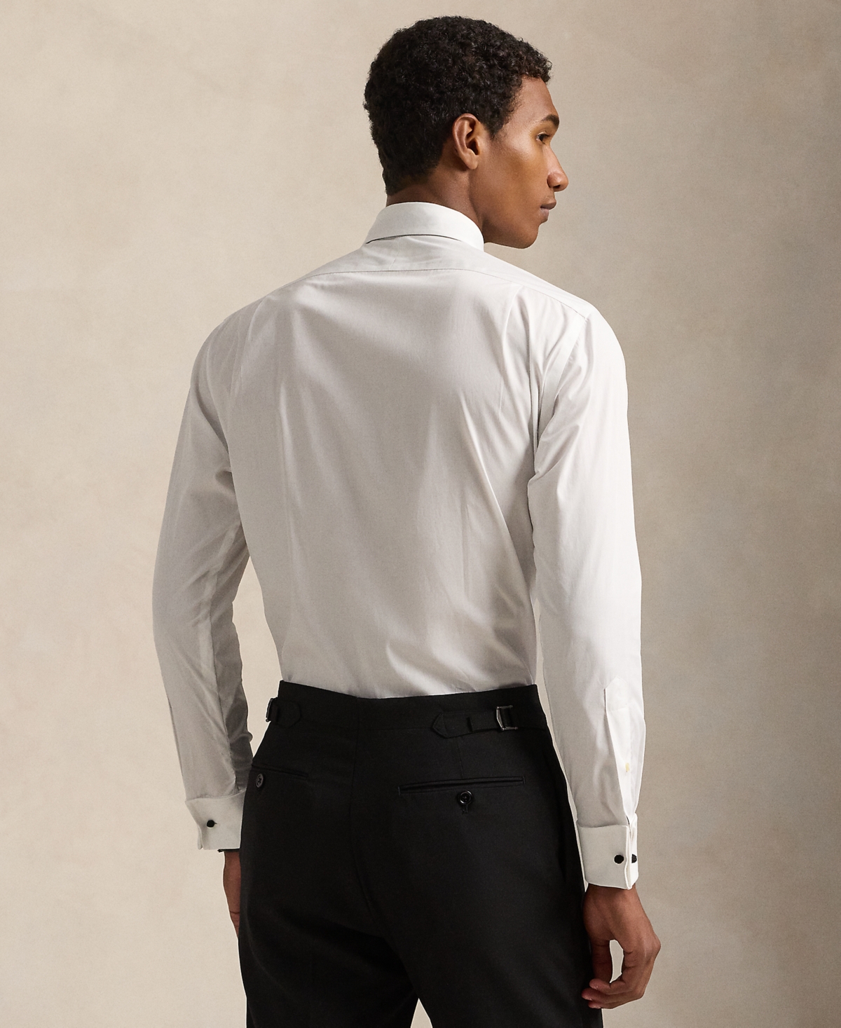 Polo Ralph Lauren Men's Classic-Fit French Cuff Tuxedo Shirt