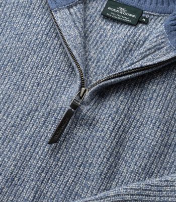 Men's Robbies Road Quarter Zip Sweater