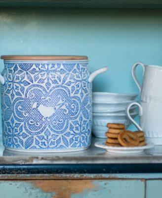 Uccello Biscotti Jar