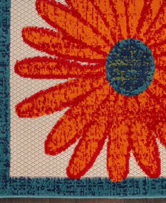 Aloha ALH33 2'3"x8' Runner Area Rug