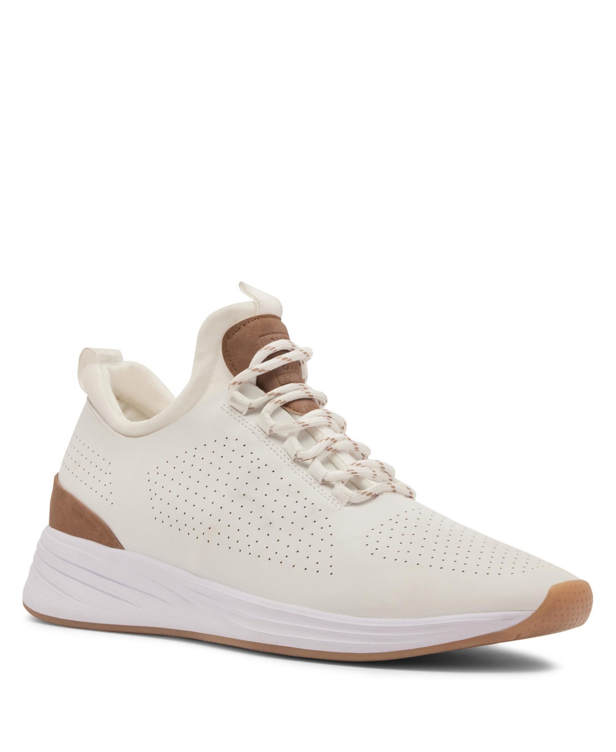 Shop Steve Madden Men's Sakkai Fashion Sneaker In Cream