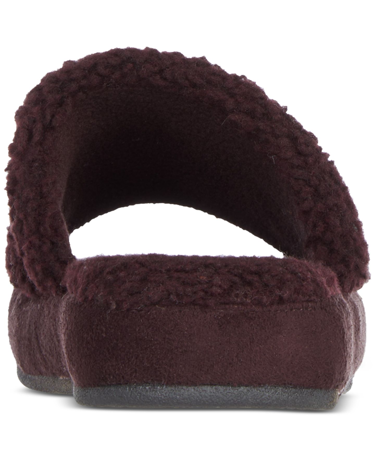 Женские тапочки Isotoner Signature Berber Slide Slippers, цвет: Синий туманный — фото 9