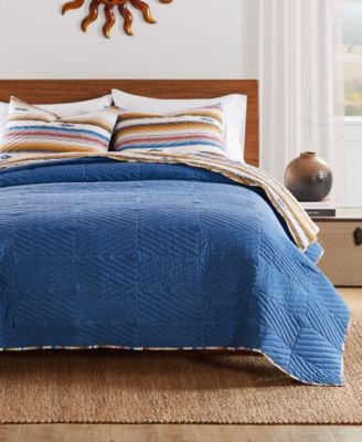 Painted Desert Reversible 3 Piece Quilt Set, King