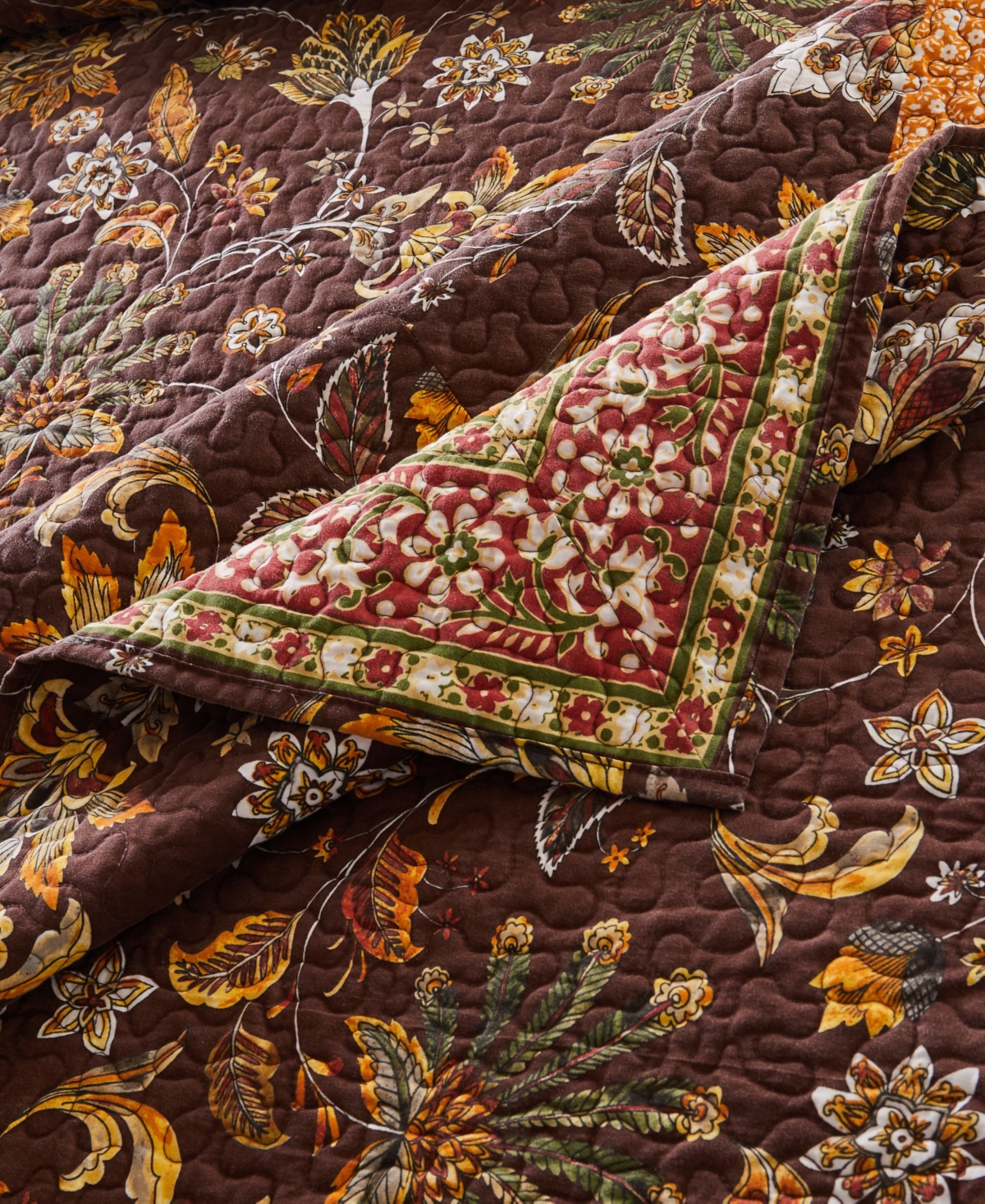 Greenland Home Fashions Greenland Home Audrey Classic Bedspread Sets In Chocolate