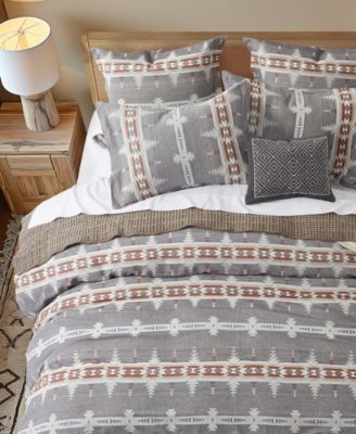 Levtex Corrales Reversible Duvet Cover Sets In Grey