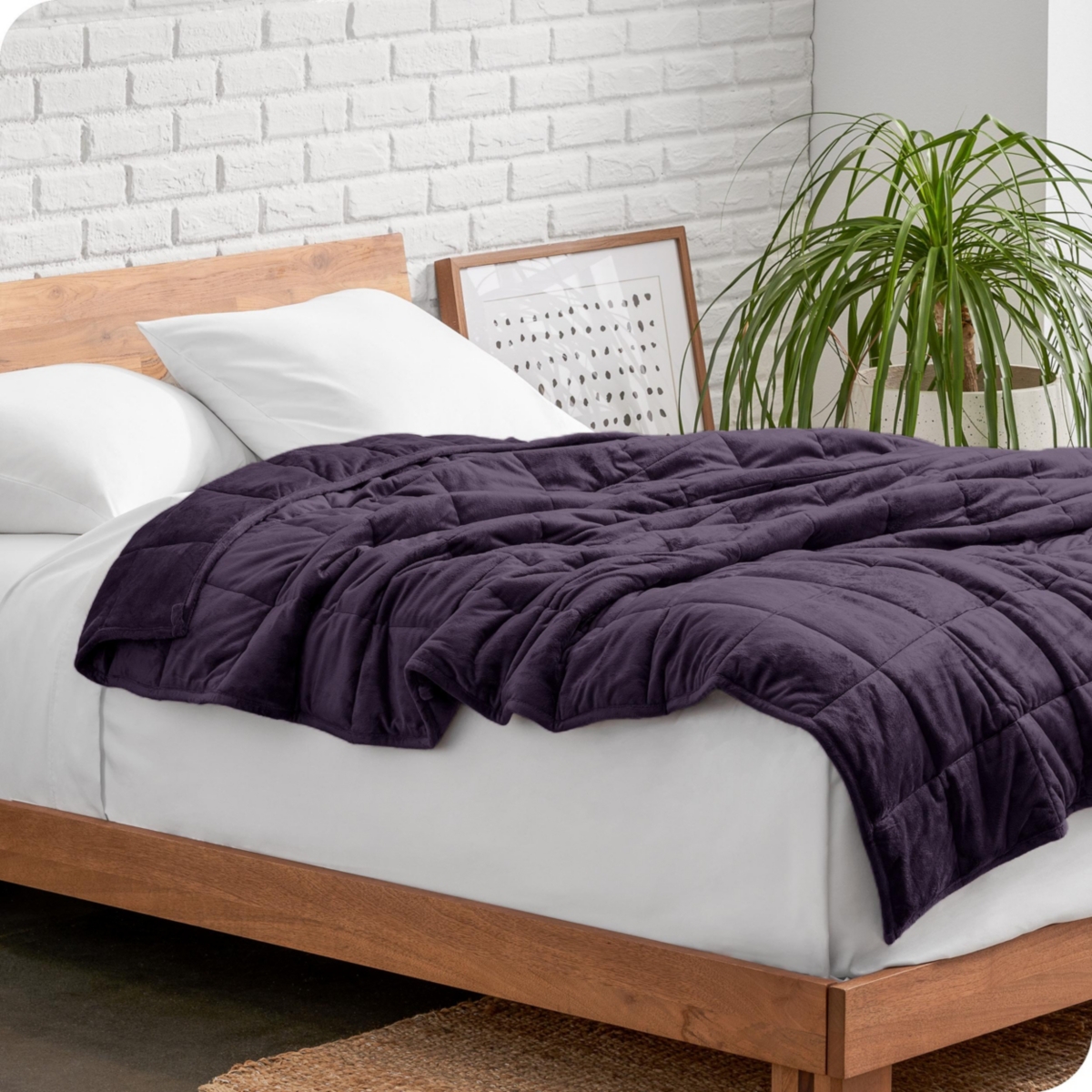 Bare Home Weighted Blanket, 17lbs (60