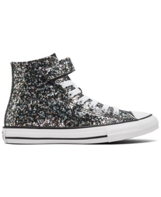 Little Girls Chuck Taylor All Star Glitter Easy-On Casual Sneakers from Finish Line
