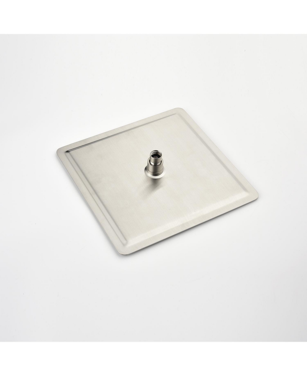 Slickblue 8 Inch High Pressure Rain Shower Head, 304 Stainless Steel Square Shower Head with Self-Cleaning Nozzle, Full Body Coverage