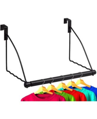 Over The Door Hanger Expandable Rod for Clothes, Towels.