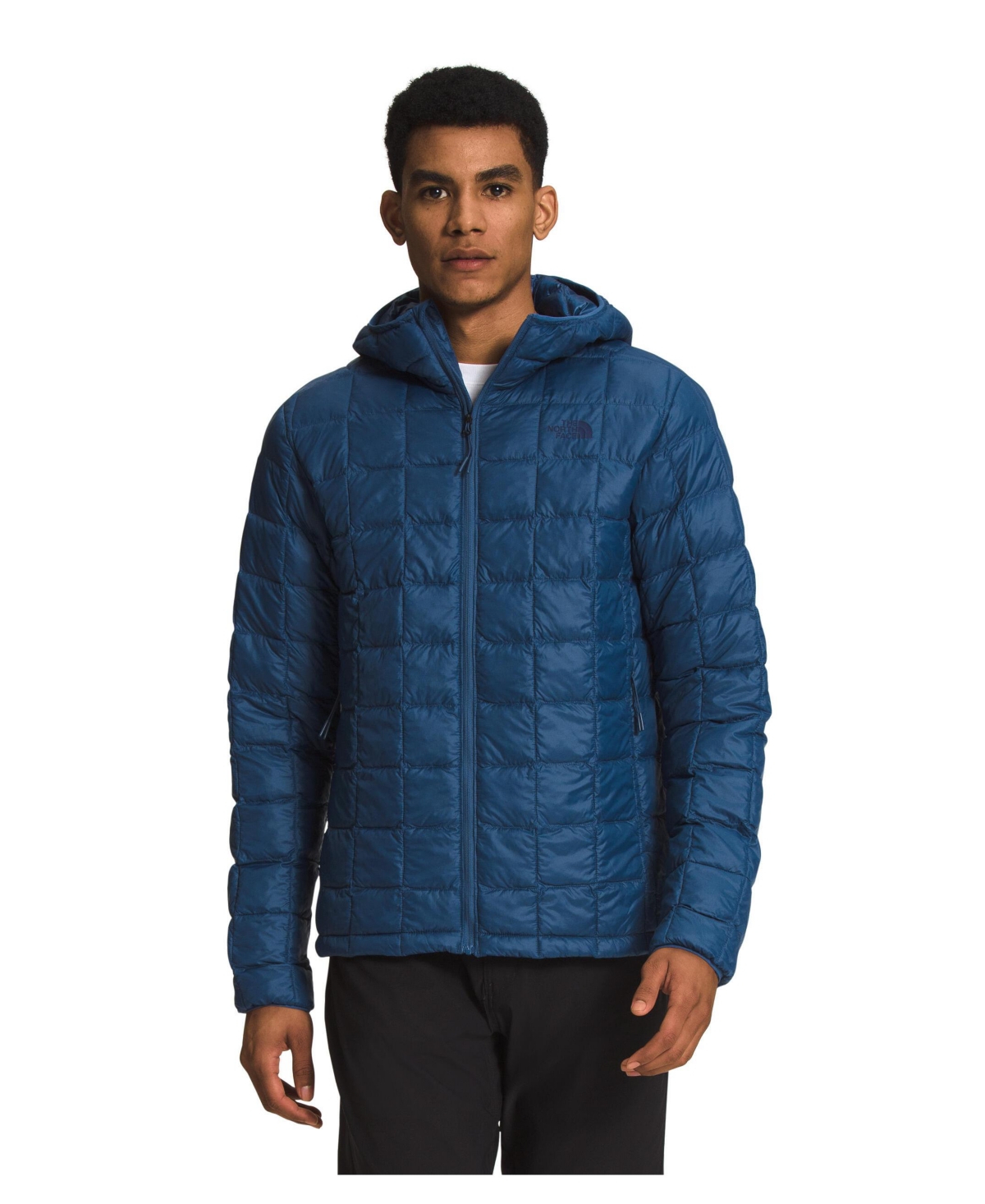 The North Face Men's ThermoBall Eco Puffer Hoodie 2.0 - Shady Blue-npf