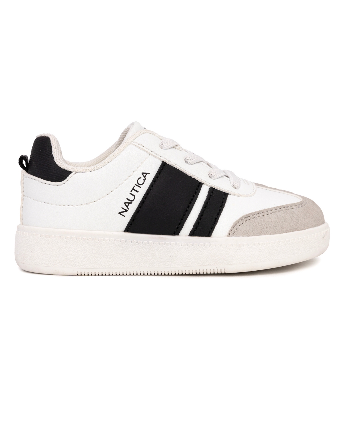 Nautica Kid's Scott Court Sneaker -Black/Grey
