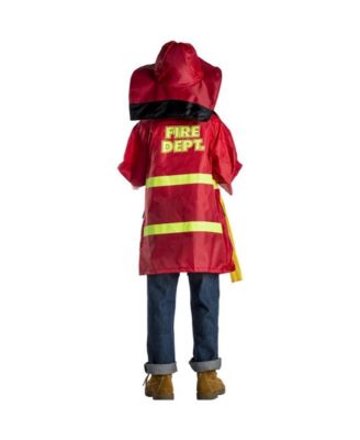 Kids Red Fire Fighter Role Play Set