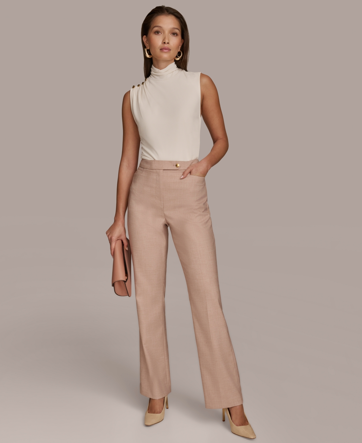 Donna Karan New York Women's Straight-Leg Pants