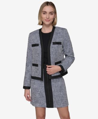 KARL LAGERFELD PARIS - Women's Open-Front Jacket