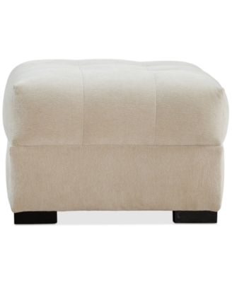 Elbeth Fabric Ottoman, Exclusively at Macy's