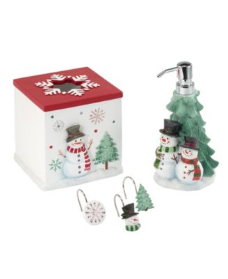 Winter Snowman Resin Soap/Lotion Dispenser