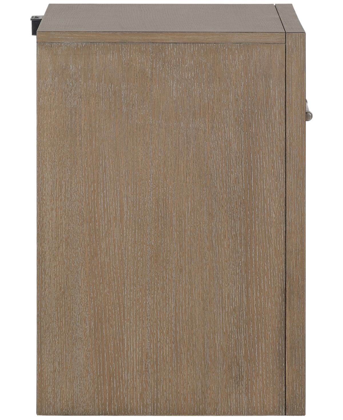 Macy's Portmore 1-drawer Nightstand (with Soft Close Drawers), Created For  In Brown