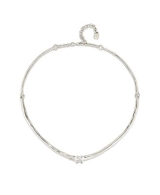 UNOde50 18k Gold-Plated and Silver Metal Alloy Rigid Necklace - Silver 225$