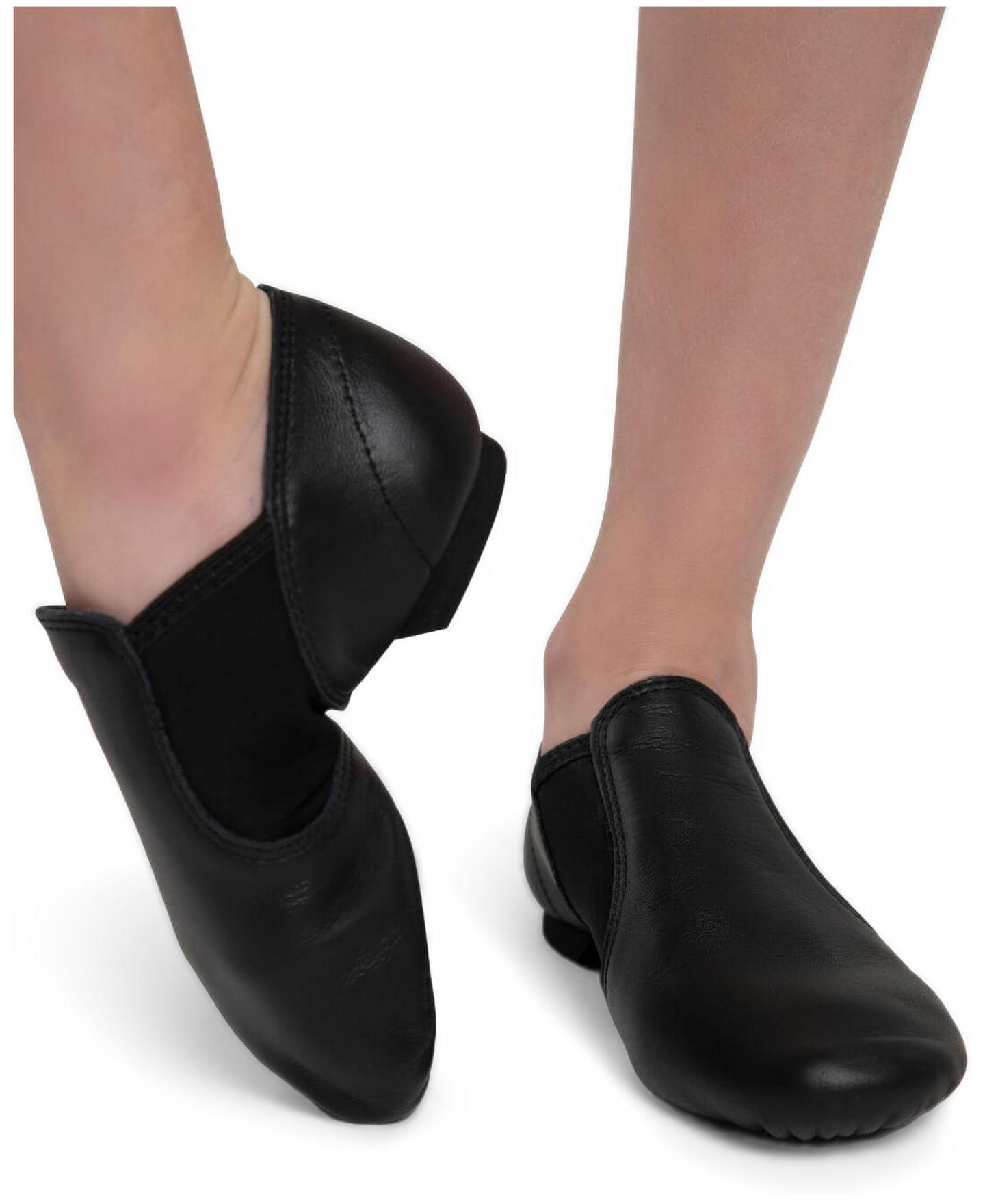 Обувь Capezio E-Series Jazz Slip On - Child для девочек, цвет: Чёрный — фото 3