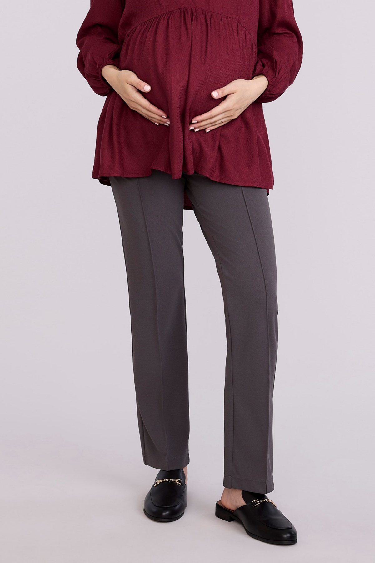 Women's Mia Secret Fit Over the Belly Slim Straight Leg Pant - Motherhood Maternity